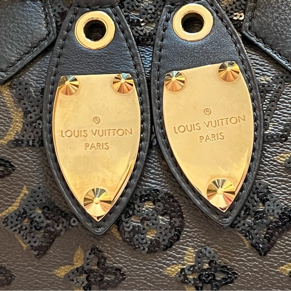 Louis Vuitton Alma Monogram Eclipse -- Black Sequin Monogram Print - Picture 5 of 16